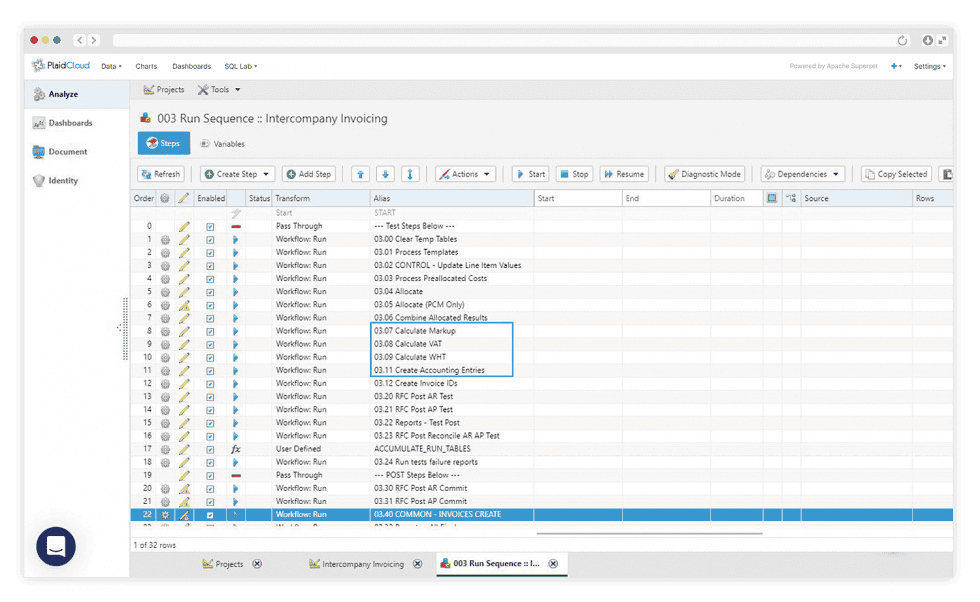 Calculate markups, VAT and withholding tax